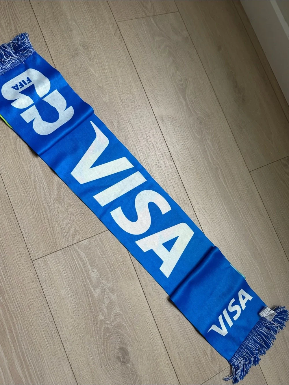 FIFA World Cup 2026 Official Scarf Blue Multicolor NEW